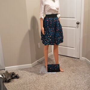 African Print Skirt And A Matching Purse Set